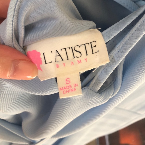 Small light blue Romper - Picture 6 of 7